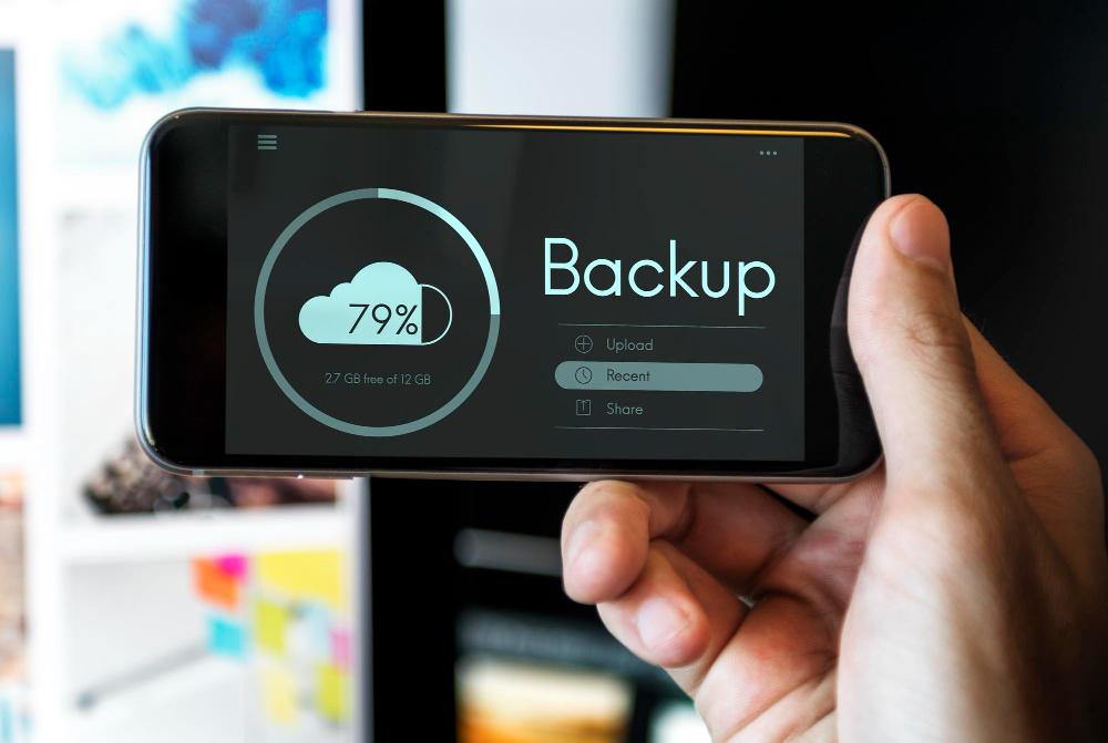 como fazer um backup do celular