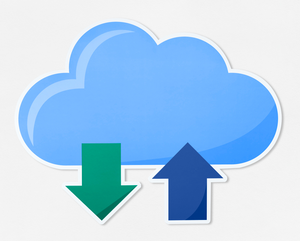 diferença entre download e upload